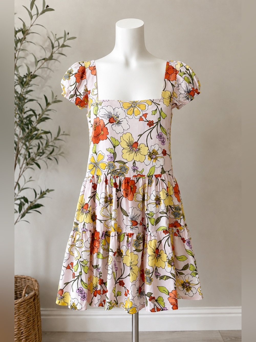 NWT Lottie & Holly Floral Baby Doll Dress